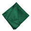 5 Pack Premium Velvet 20"x20" Napkins Hunter Emerald Green - Soft Sheen Finish Cloth Napkins - Linen Luxes