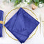 5 Pack Premium Velvet 20"x20" Napkins Royal Blue - Soft Sheen Finish Cloth Napkins - Linen Luxes