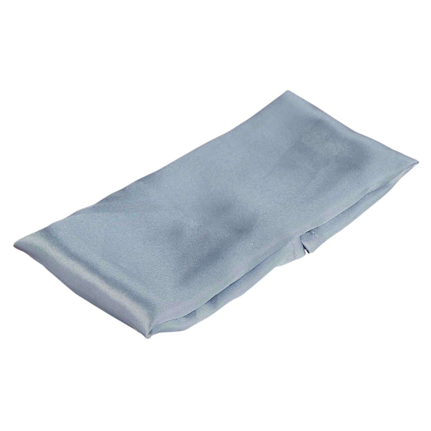 5 Pack Satin 20"x20" Napkins Dusty Blue - Luxurious Shine & Smooth Dinner Napkins - Linen Luxes