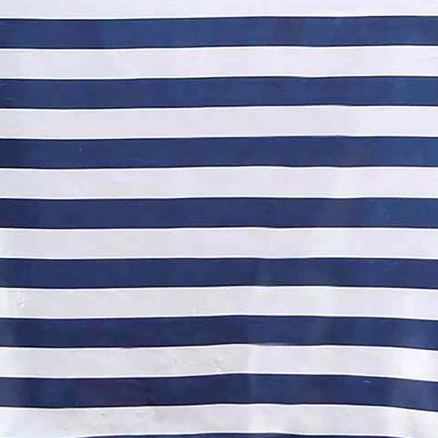 5 Pack Satin 20"x20" Napkins Navy Blue/White - Striped Reusable Dinner Napkins - Linen Luxes