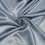 5 Pack Satin Chair Sashes Dusty Blue - Durable Chair Bows with Shiny Finish 6"x106" - Linen Luxes