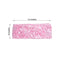 5 Pack Satin Spandex Chair Sashes Pink - Rosette Design Stretch Chair Bands 6"x14" - Linen Luxes