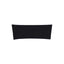 5 Pack Stretch Spandex Chair Sashes Black - Fitted Finish Two Ply Heavy Duty Chair Bands 5"x12" - Linen Luxes