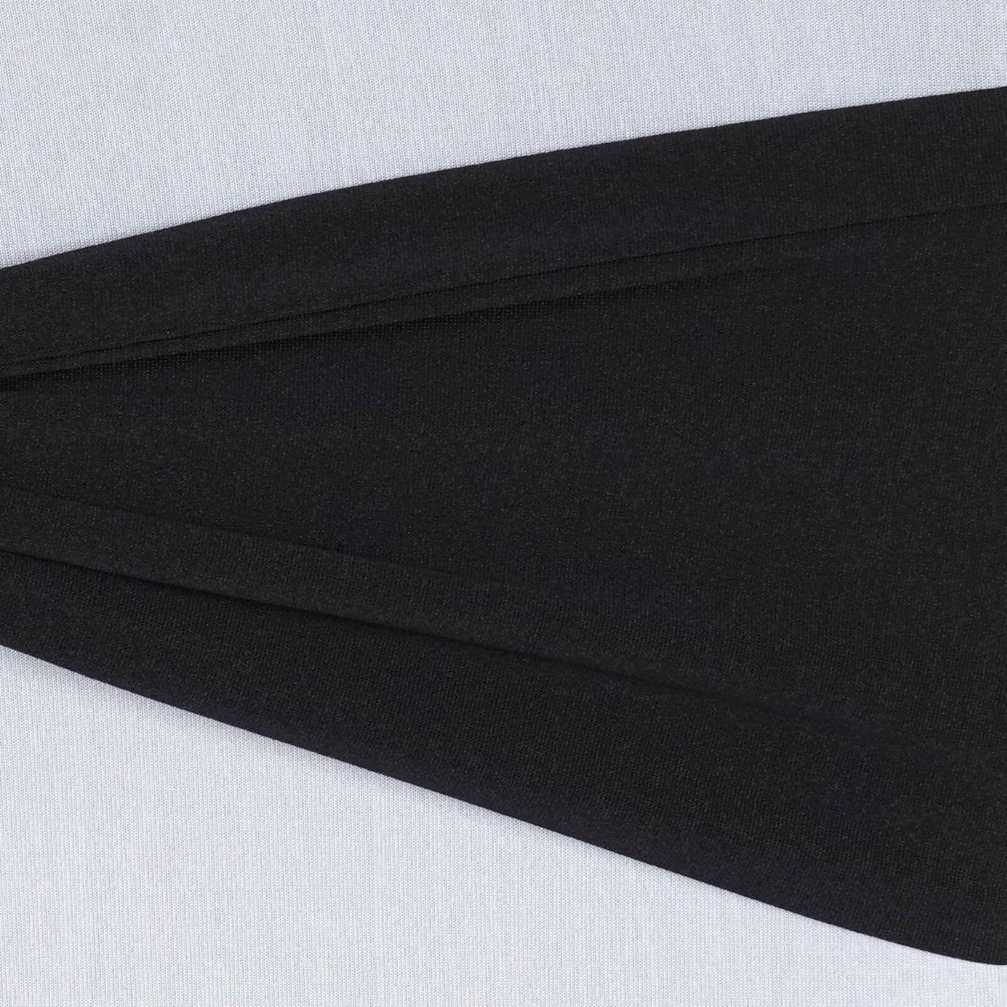 5 Pack Stretch Spandex Chair Sashes Black - Fitted Finish Two Ply Heavy Duty Chair Bands 5"x12" - Linen Luxes
