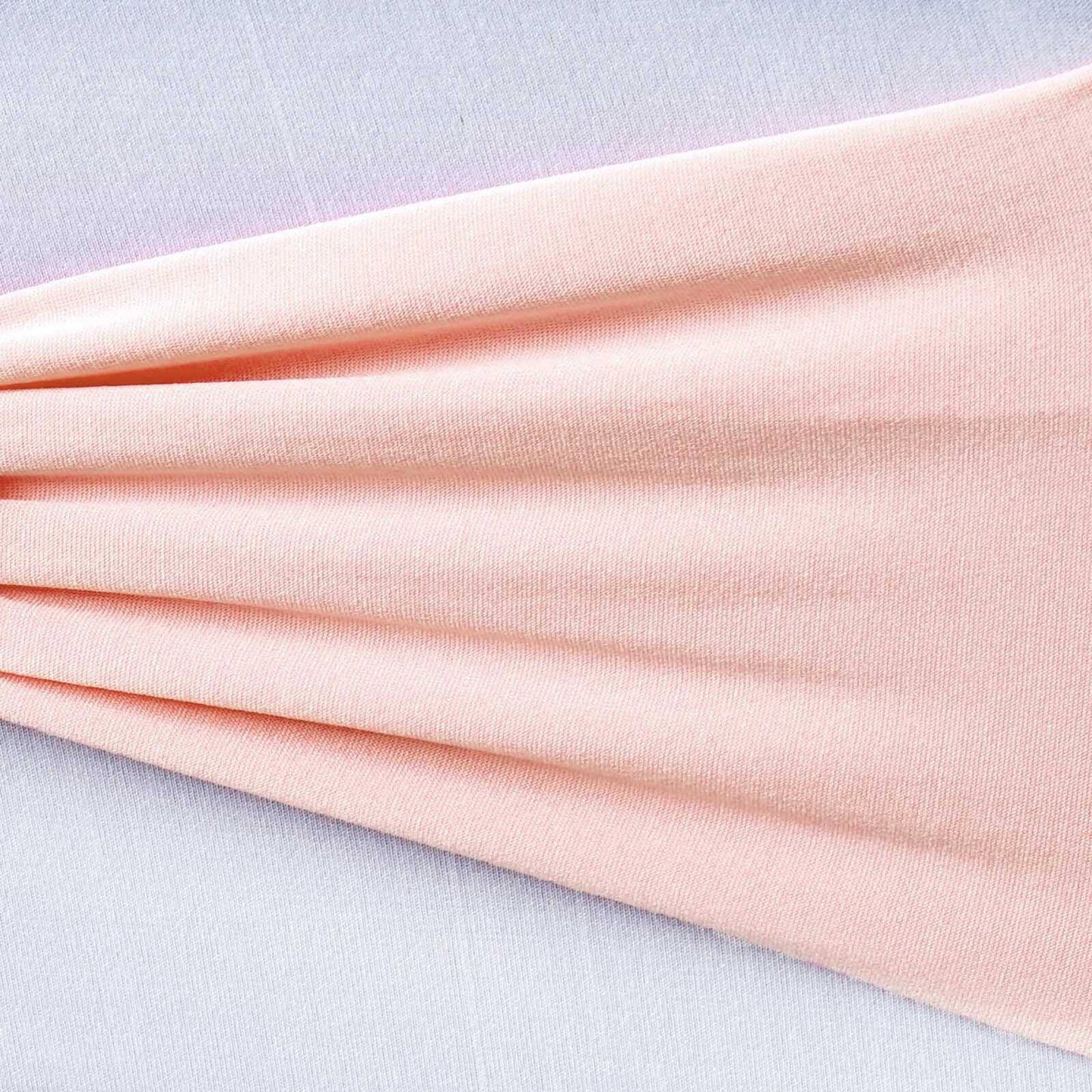 5 Pack Stretch Spandex Chair Sashes Blush - Fitted Finish Two Ply Heavy Duty Chair Bands 5"x12" - Linen Luxes