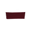 5 Pack Stretch Spandex Chair Sashes Burgundy - Fitted Finish Two Ply Heavy Duty Chair Bands 5"x12" - Linen Luxes