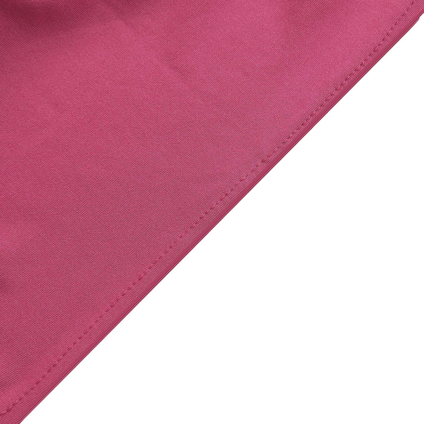 5 Pack Stretch Spandex Chair Sashes Fuchsia - Reusable Chair Bands with Silver Diamond Ring Slide Buckle 5"x14" - Linen Luxes