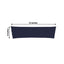 5 Pack Stretch Spandex Chair Sashes Navy Blue - Fitted Finish Two Ply Heavy Duty Chair Bands 5"x12" - Linen Luxes