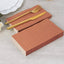 50-Pack Paper Napkins Terracotta (Rust) - Soft Disposable 2-Ply Dinner Napkins for Weddings