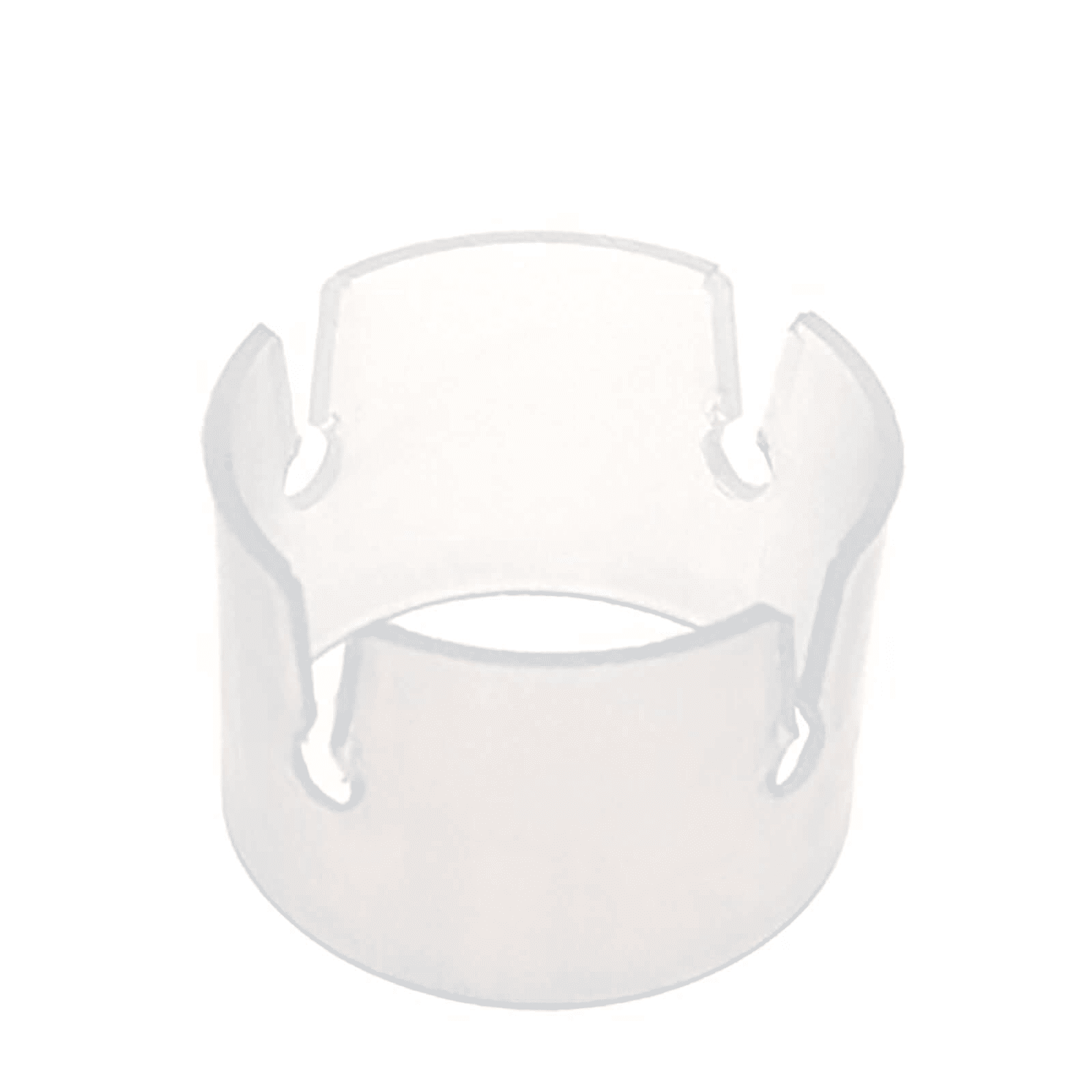 50 Pcs 1.25" Balloon Arch Attachment Clips, 4 PT Clear Plastic Clips - Linen Luxes