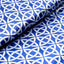 54"x10 Yards Royal Blue Zen Design Satin Fabric Bolt, DIY Craft Fabric Roll - Linen Luxes