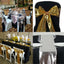 54"x10 Yards Shiny Metallic Gold Polyester Lame Fabric Bolt, DIY Craft Fabric Roll - Linen Luxes