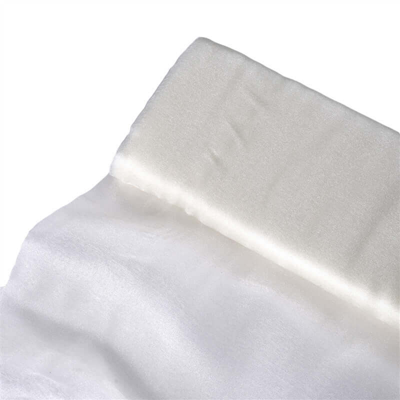 54"x10yd Ivory Solid Sheer Chiffon Fabric Bolt, DIY Voile Drapery Fabric - Linen Luxes
