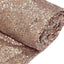 54"x4 Yards Blush Sequin Fabric Bolt, Sparkly DIY Craft Fabric Roll - Linen Luxes