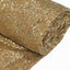 54"x4 Yards Gold Sequin Fabric Bolt, Sparkly DIY Craft Fabric Roll - Linen Luxes