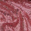 54"x4 Yards Pink Sequin Fabric Bolt, Sparkly DIY Craft Fabric Roll - Linen Luxes