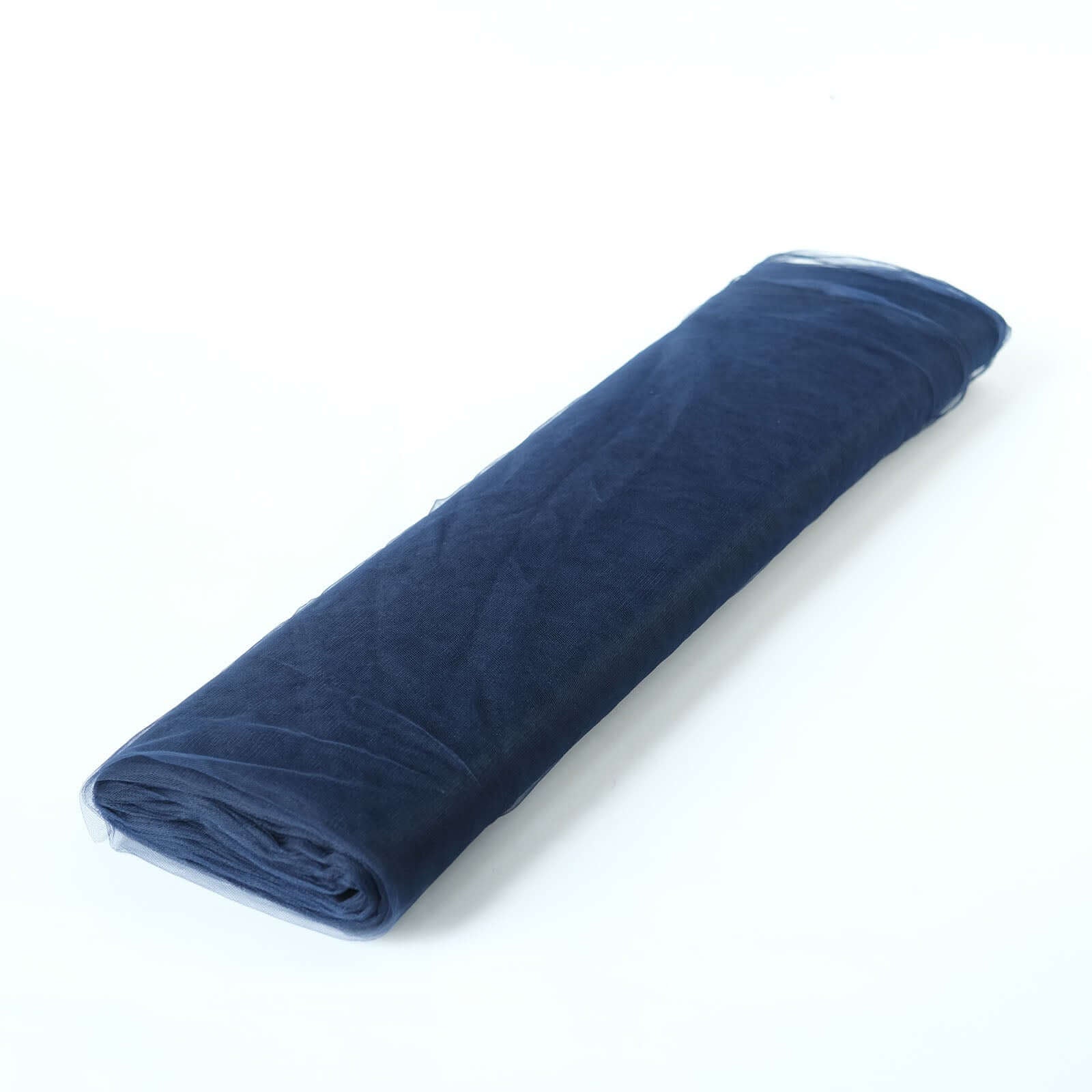 54"x40 Yards Navy Blue Tulle Fabric Bolt, DIY Crafts Sheer Fabric Roll - Linen Luxes