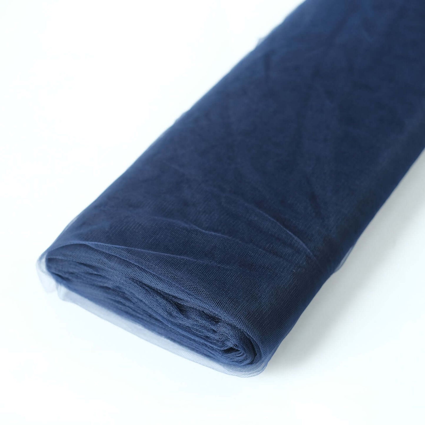 54"x40 Yards Navy Blue Tulle Fabric Bolt, DIY Crafts Sheer Fabric Roll - Linen Luxes