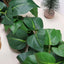 5ft Green Real Touch Artificial Poplar Leaf Garland, Flexible Vine - Linen Luxes