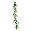 5ft Green Real Touch Artificial Poplar Leaf Garland, Flexible Vine - Linen Luxes
