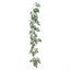 5ft Green Real Touch Artificial Willow Leaf Garland, Flexible Vine - Linen Luxes