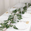 5ft Green Real Touch Artificial Willow Leaf Garland, Flexible Vine - Linen Luxes