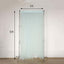 5ftx10ft Light Blue Dual Sided Sheer Tulle Event Curtain Drapes With Satin Header, Rod Ready Backdrop Event Panel - Linen Luxes