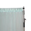 5ftx10ft Light Blue Dual Sided Sheer Tulle Event Curtain Drapes With Satin Header, Rod Ready Backdrop Event Panel - Linen Luxes