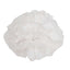6 Pack 6" White Tissue Paper Pom Poms Flower Balls, Ceiling Wall Hanging Decorations - Linen Luxes