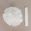 6 Pack 8" White Tissue Paper Pom Poms Flower Balls, Ceiling Wall Hanging Decorations - Linen Luxes