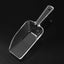 6 - Pack Candy Scoops Kitchen Ice Scoop Design Clear - Plastic Disposable Supplies for Bar and Buffet Use 6" - Linen Luxes