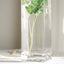 6 - Pack Glass Cylinder Vases Square Clear - Durable Heavy Duty Floral Centerpieces for Weddings 18" - Linen Luxes