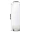 6 - Pack Glass Flower Vases Cylinder Design Heavy Duty Clear - Stylish Centerpieces for Weddings 20" - Linen Luxes