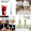 6 - Pack Glass Trumpet Vases Clear - Durable Design for Chic Event Displays 24" - Linen Luxes