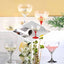 6 - Pack Plastic Champagne Glasses Gold Hard Material - Durable Disposable Goblets for Wine 5oz - Linen Luxes