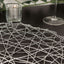 6 - Pack Table Placemats Woven Fiber Design Silver Round - Disposable Mats for Dining and Events 15" - Linen Luxes