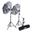 600W Professional Photography Video Studio Continuous Light Kit With Umbrellas - Linen Luxes