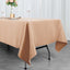 Premium Polyester 60"x102" Rectangle Tablecloth Nude - Durable 220GSM Wrinkle-Resistant Table Cover