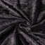65"x5 Yards Black Crushed Velvet Fabric Bolt, DIY Craft Fabric Roll - Linen Luxes