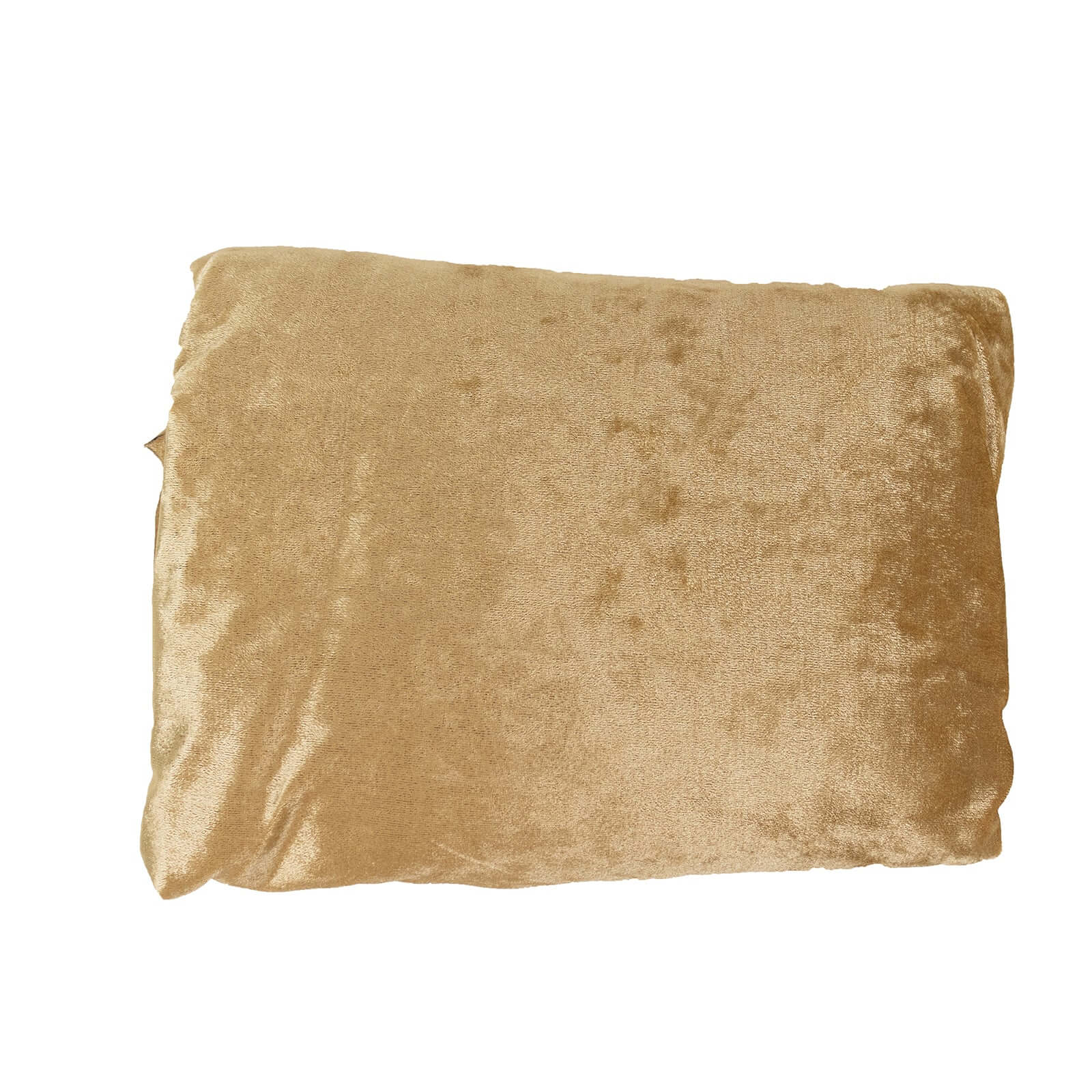 65"x5 Yards Champagne Crushed Velvet Fabric Bolt, DIY Craft Fabric Roll - Linen Luxes