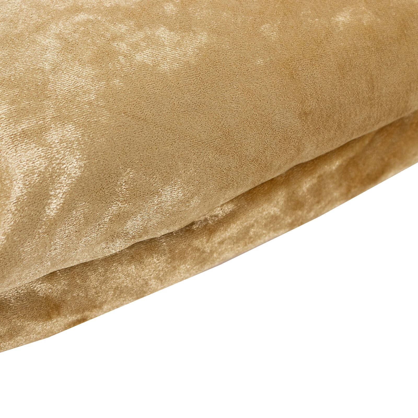 65"x5 Yards Champagne Crushed Velvet Fabric Bolt, DIY Craft Fabric Roll - Linen Luxes