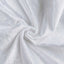 65"x5 Yards White Crushed Velvet Fabric Bolt, DIY Craft Fabric Roll - Linen Luxes