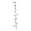 6ft Blush Artificial Silk Rose Hanging Flower Garland Vine - Linen Luxes