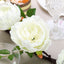 6ft Cream Artificial Silk Peony Hanging Flower Garland, Faux Vine - Linen Luxes