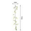 6ft Cream Artificial Silk Peony Hanging Flower Garland, Faux Vine - Linen Luxes