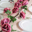 6ft Dusty Rose Artificial Silk Rose Hanging Flower Garland Faux Vine - Linen Luxes