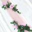 6ft Pink Artificial Silk Rose Garland UV Protected Flower Chain - Linen Luxes