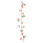 6ft Pink Artificial Silk Rose Hanging Flower Garland, Faux Vine - Linen Luxes
