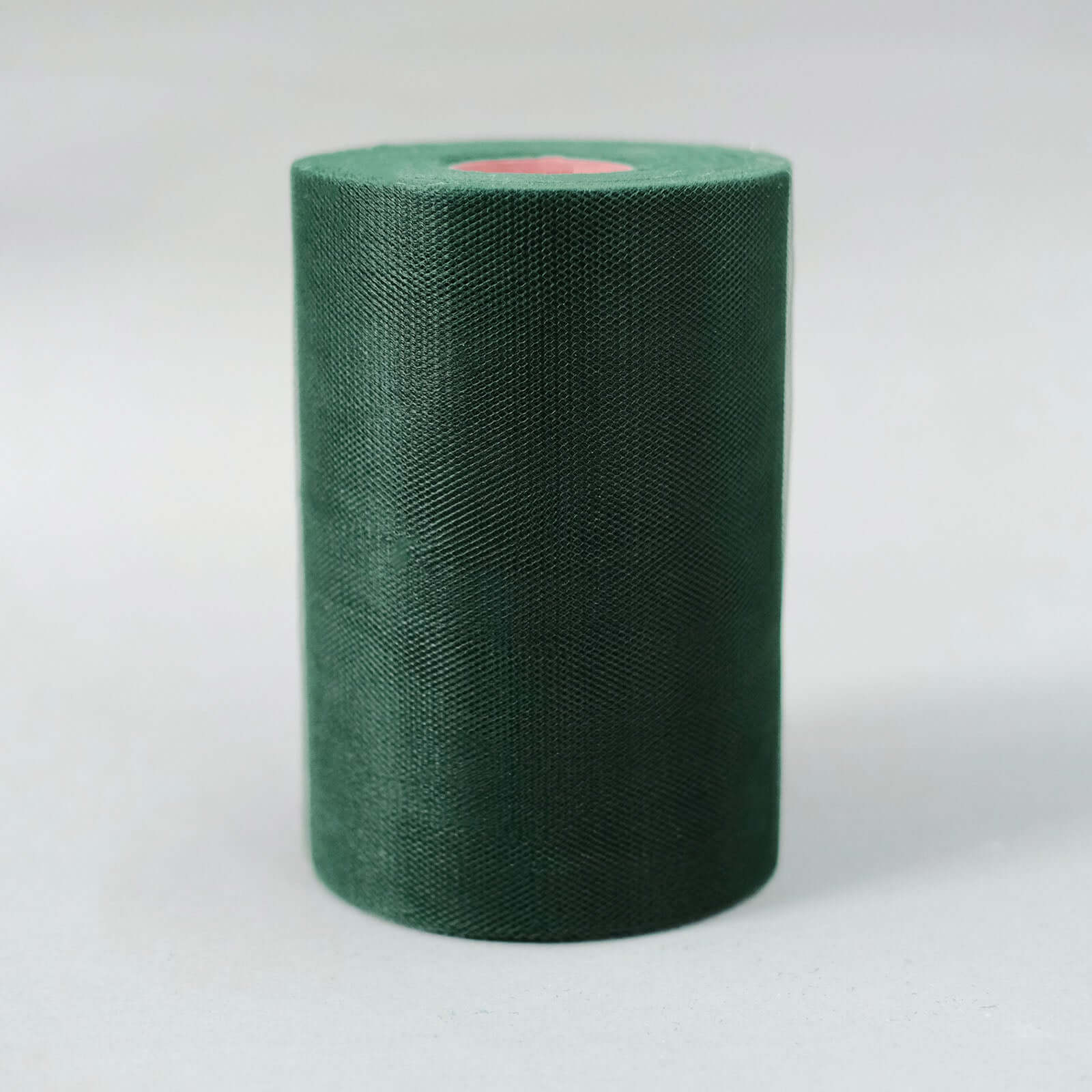 6"x100 Yards Hunter Emerald Green Tulle Fabric Bolt, Sheer Fabric Spool Roll For Crafts - Linen Luxes