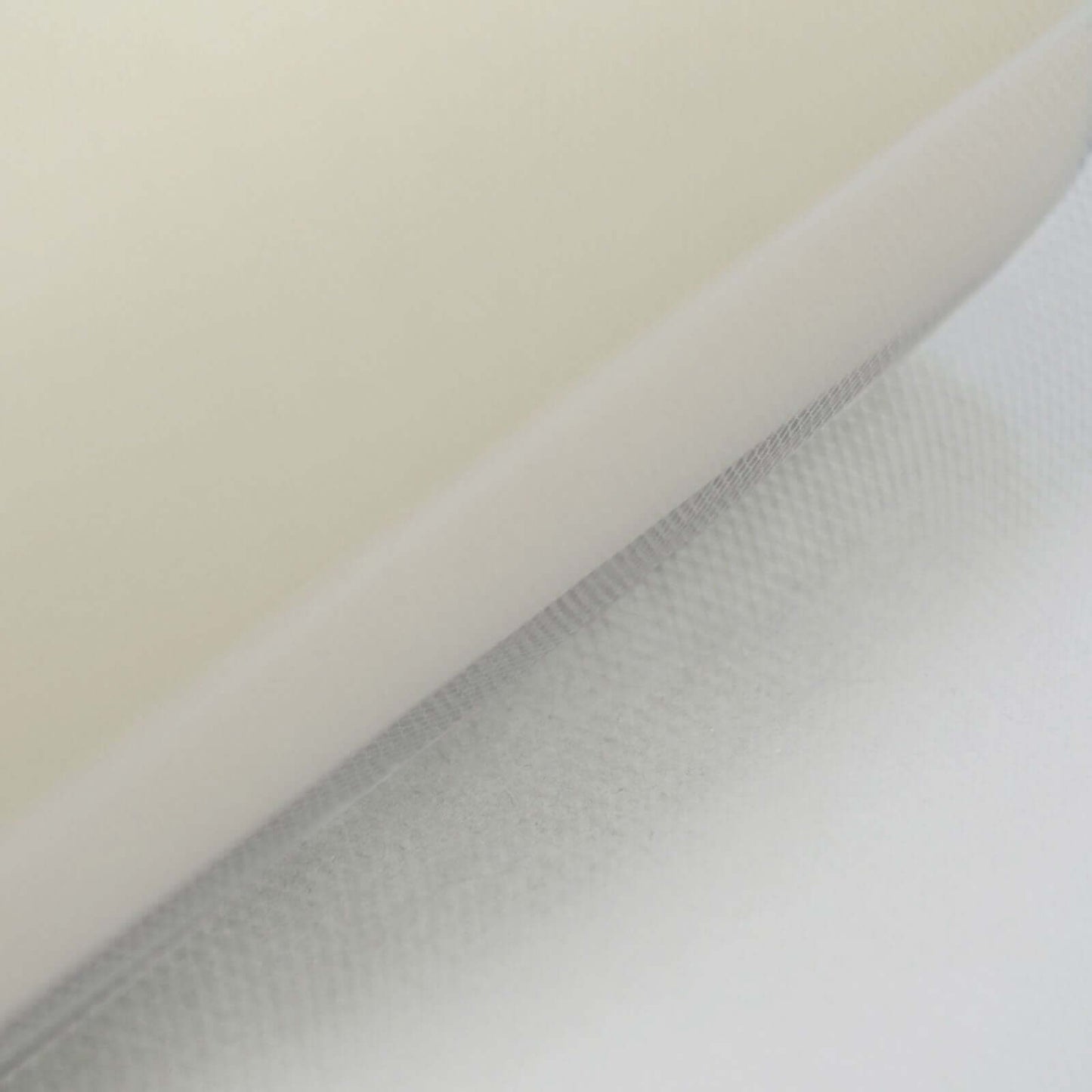 6"x100 Yards Ivory Tulle Fabric Bolt, Sheer Fabric Spool Roll For Crafts - Linen Luxes